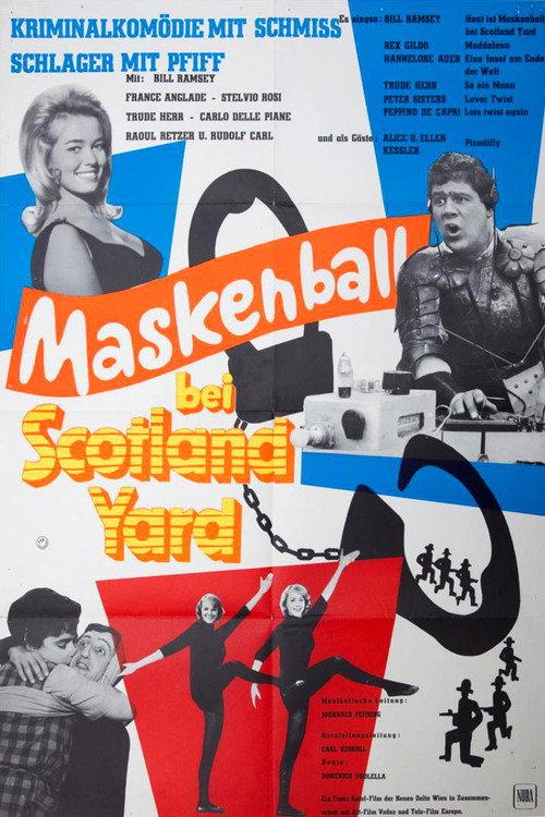 Maskenball bei Scotland Yard 1963 official movie poster