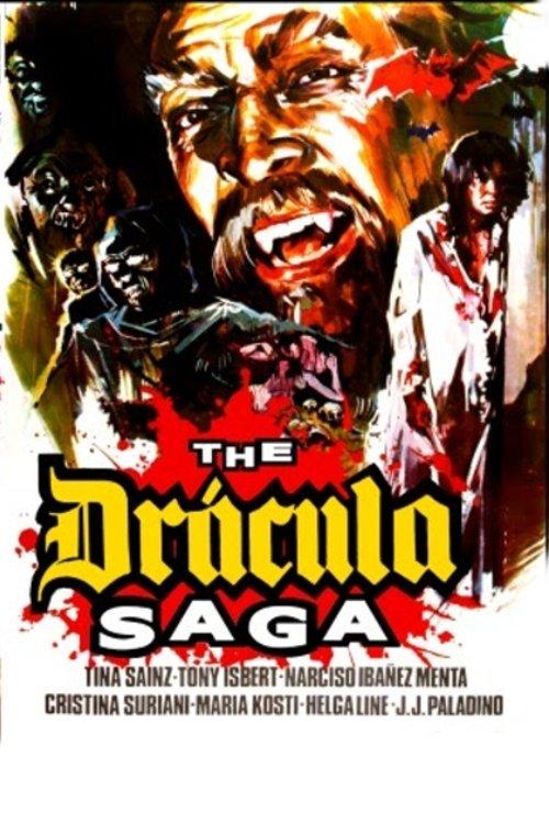 The Dracula Saga 1973 official movie poster
