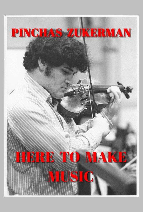 Pinchas Zukerman: Here to Make Music 1975 official movie poster