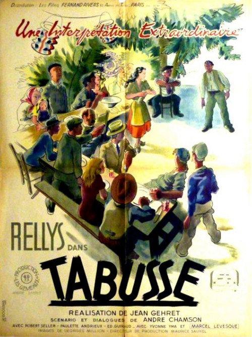 Tabusse 1949 official movie poster