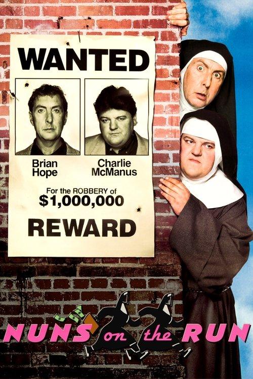Nuns on the Run 1990 official movie poster