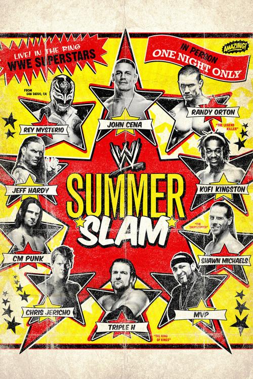 WWE SummerSlam 2009 2009 official movie poster