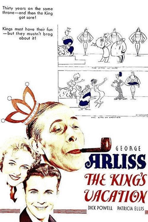 The King's Vacation 1933 official movie poster