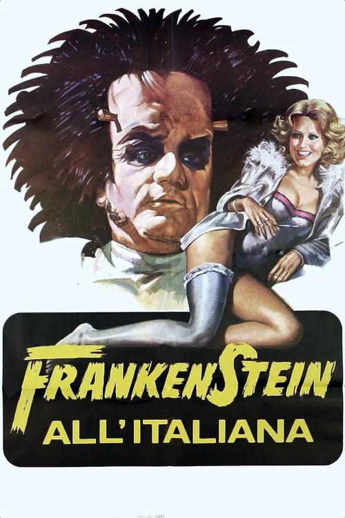 Frankenstein: Italian Style 1975 official movie poster