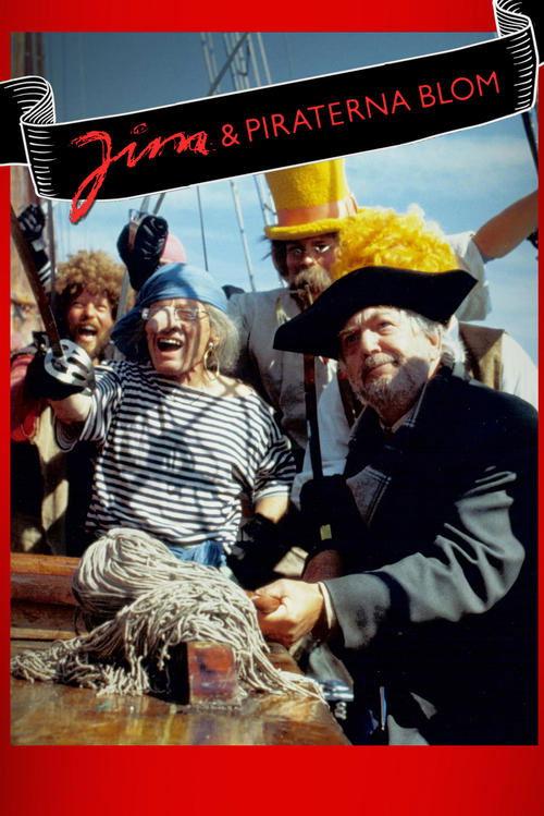 Jim and the Pirates Blom 1987 official movie poster