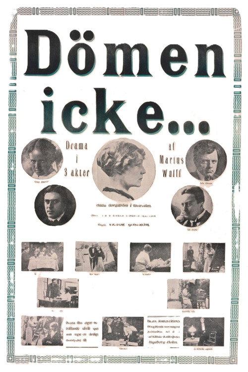 Judge Not 1914 official movie poster