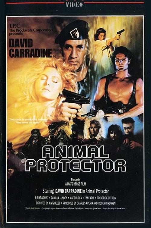 Animal Protector 1988 official movie poster