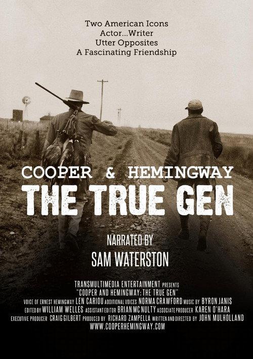 Cooper and Hemingway: The True Gen 2013 official movie poster