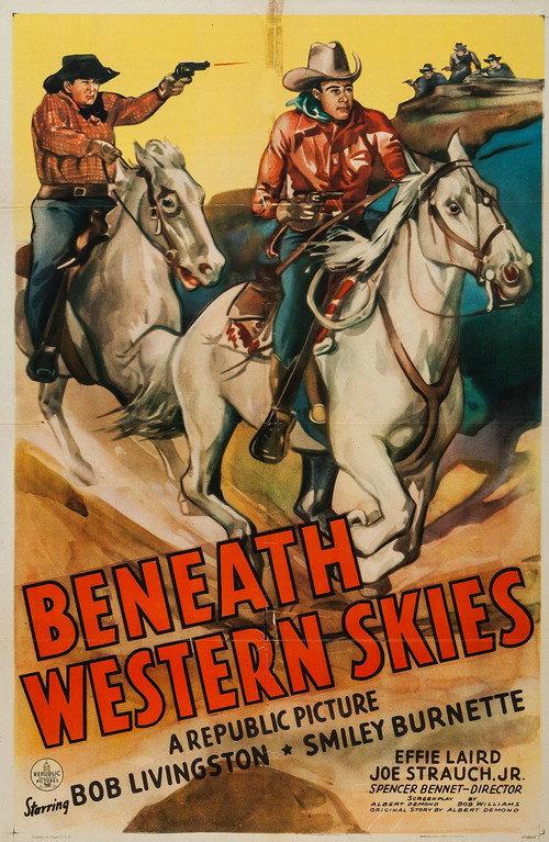 Beneath Western Skies 1944 official movie poster