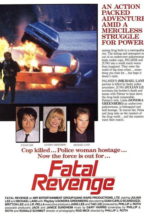 Fatal Revenge 1989 official movie poster
