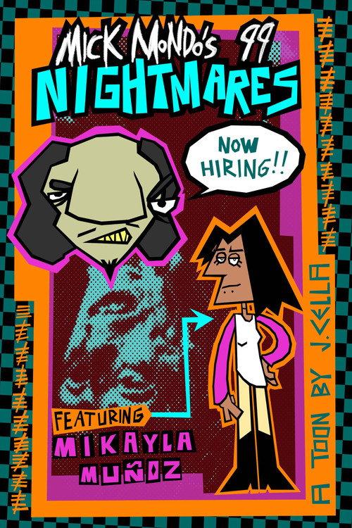 Mick Mondo's 99 Nightmares 2021 official movie poster