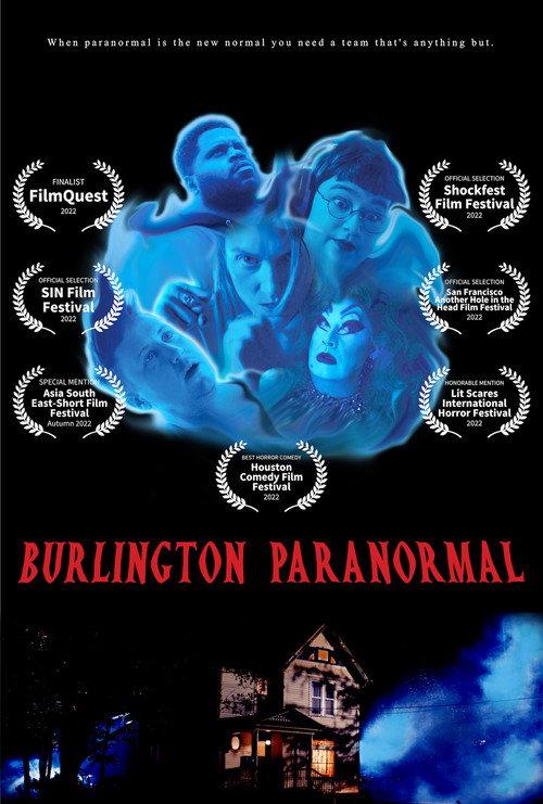 Burlington Paranormal 2022 official movie poster