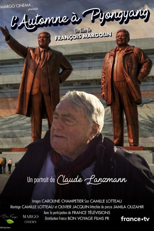 L'automne à Pyongyang, un portrait de Claude Lanzmann 2023 official movie poster