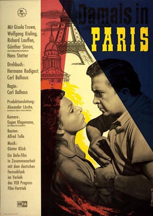 Damals in Paris 1956 official movie poster