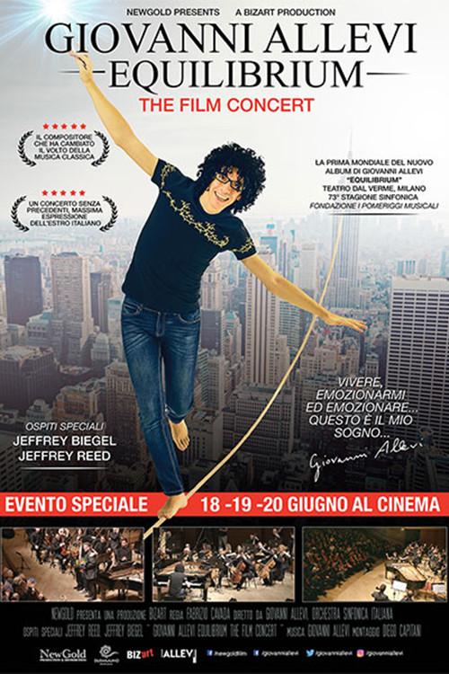 Giovanni Allevi Equilibrium - The Film Concert 2018 official movie poster
