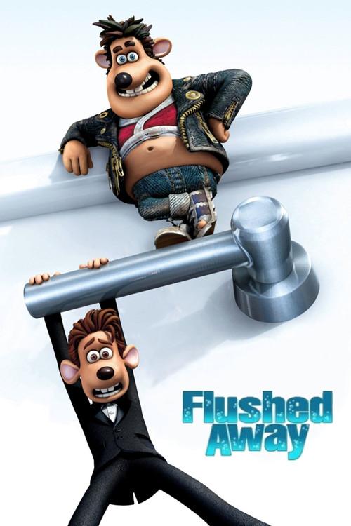 Flushed Away 2006 official movie poster