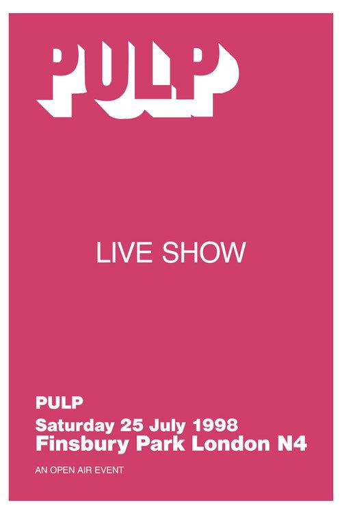 Pulp: The Park is Mine 1998 official movie poster