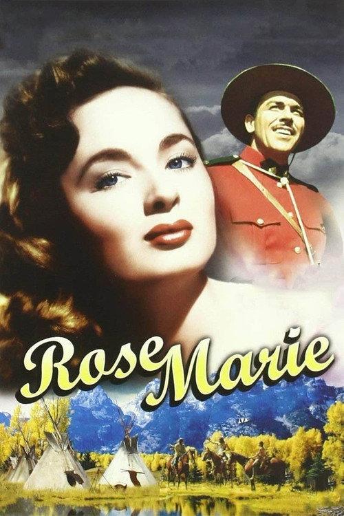 Rose Marie 1954 official movie poster