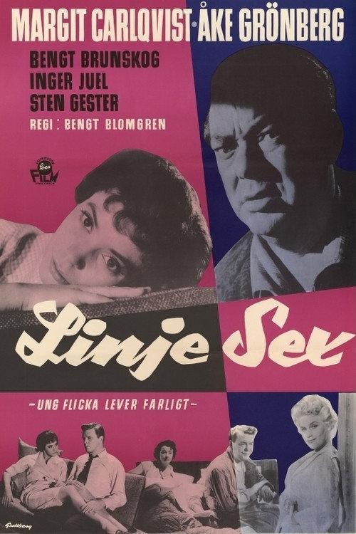 Line Six 1958 official movie poster