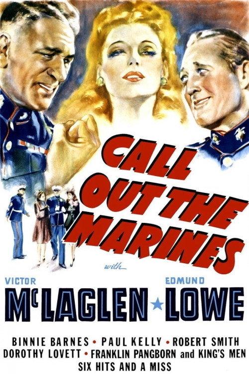 Call Out the Marines 1942 official movie poster