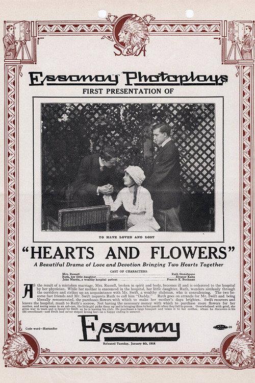 Hearts and Flowers 1914 official movie poster