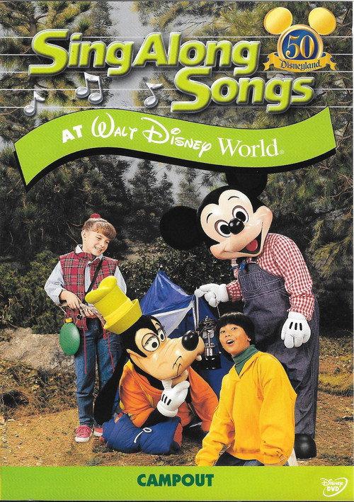 Mickey's Fun Songs: Campout at Walt Disney World 1994 official movie poster