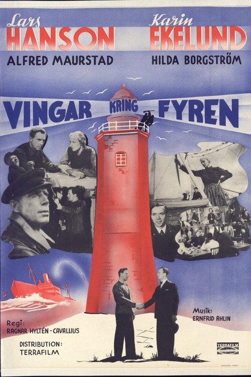 Vingar kring fyren 1938 official movie poster
