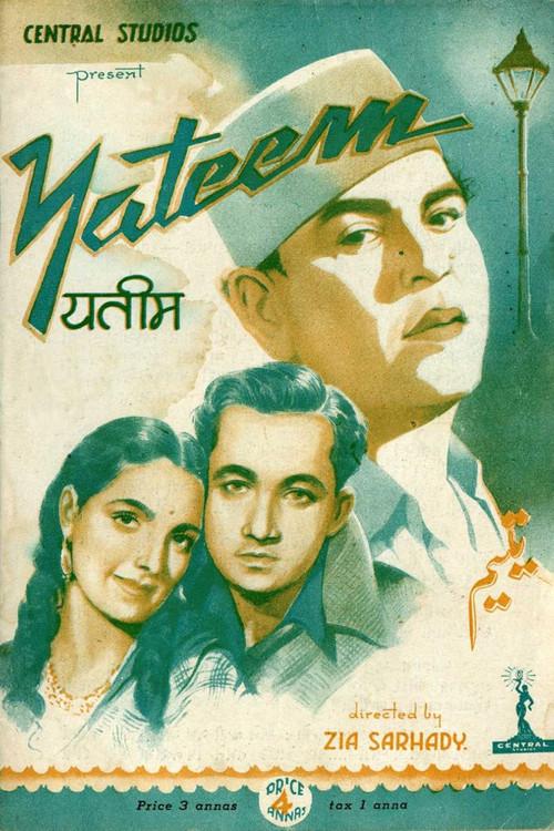 Yateem 1945 official movie poster