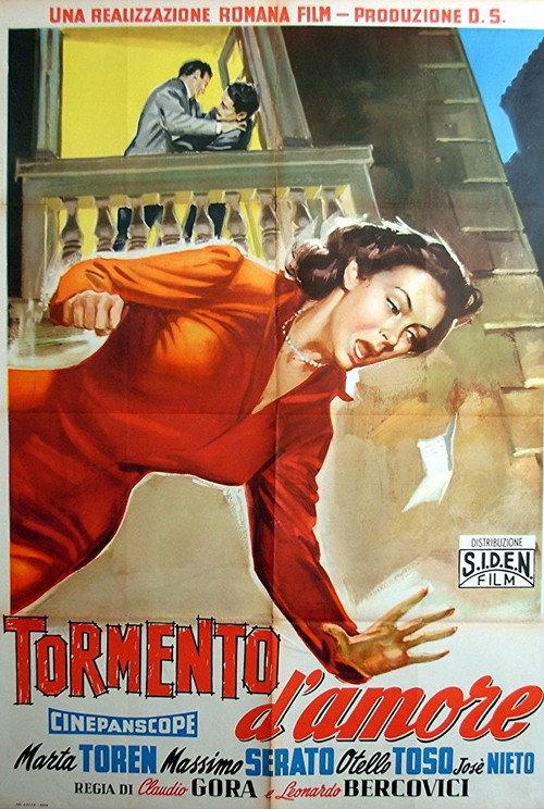 Tormento d'amore 1956 official movie poster