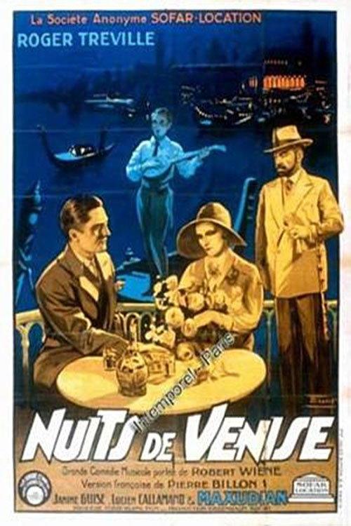 Venetian Nights 1931 official movie poster
