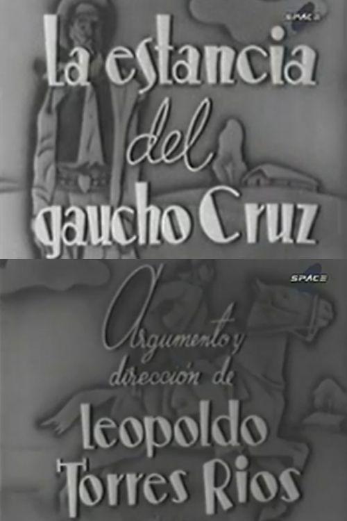 La estancia del gaucho Cruz 1938 official movie poster