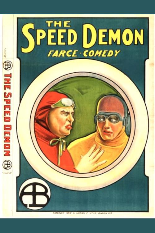 The Speed Demon 1912 official movie poster
