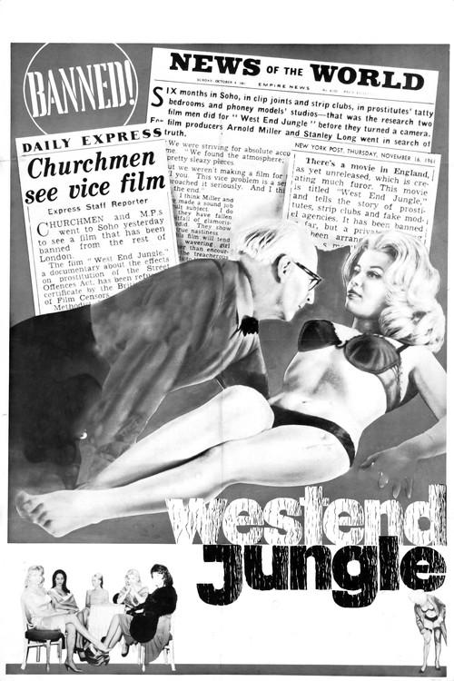 West End Jungle 1961 official movie poster