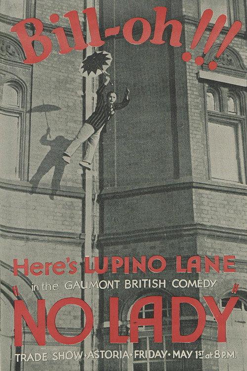 No Lady 1931 official movie poster