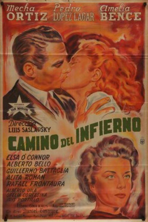Camino del infierno 1945 official movie poster