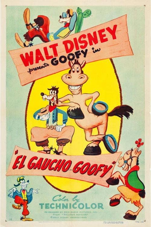 El Gaucho Goofy 1942 official movie poster