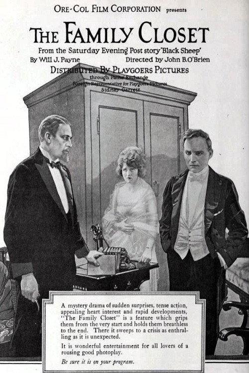 The Family Closet 1921 official movie poster