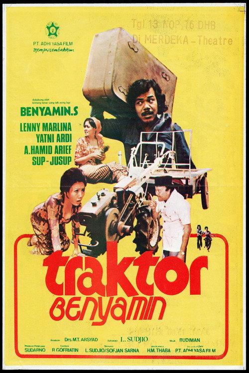 Traktor Benyamin 1975 official movie poster