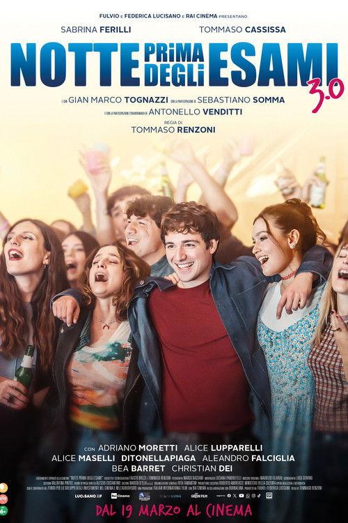 Notte prima degli esami 3.0 2026 official movie poster