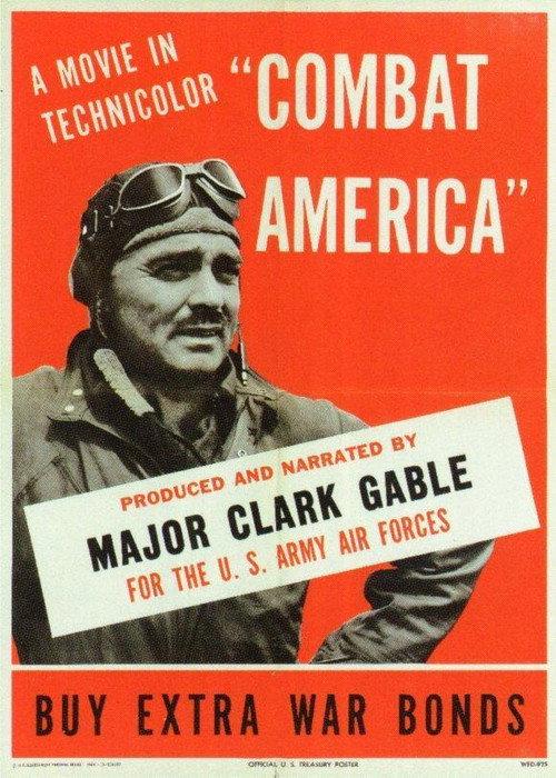 Combat America 1943 official movie poster