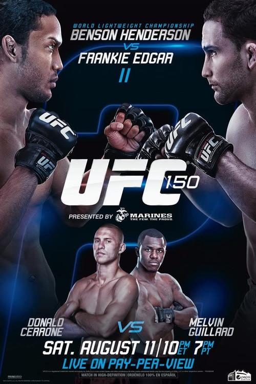 UFC 150: Henderson vs. Edgar II 2012 official movie poster