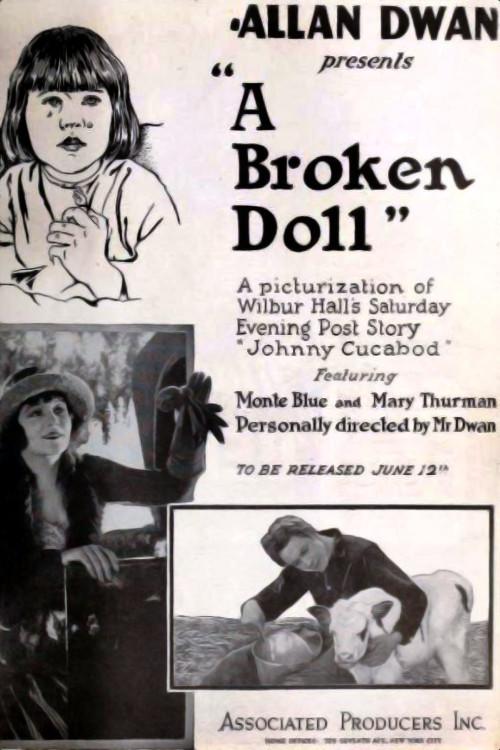 A Broken Doll 1921 official movie poster