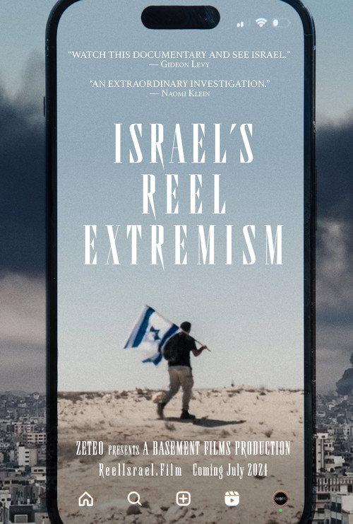 Israel's Reel Extremism 2024 official movie poster