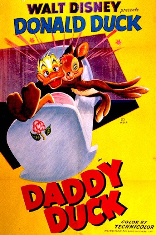 Daddy Duck 1948 official movie poster