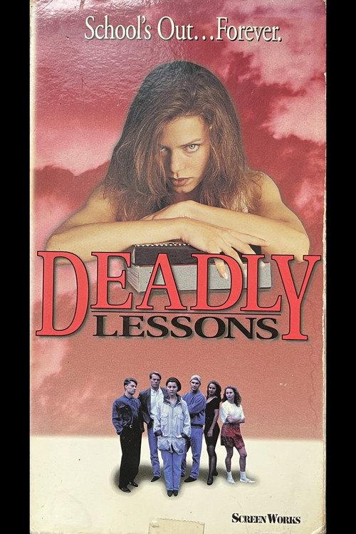 Deadly Lessons 1995 official movie poster