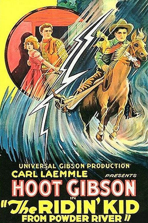 The Ridin' Kid from Powder River 1924 official movie poster