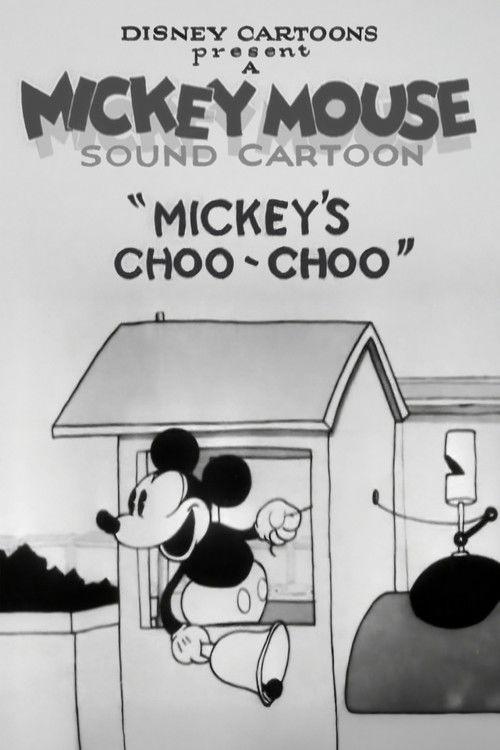 Mickey's Choo-Choo 1929 official movie poster