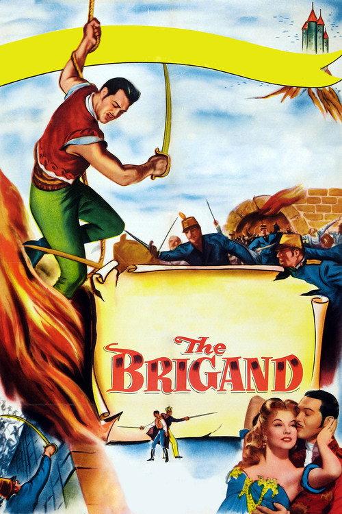 The Brigand 1952 official movie poster