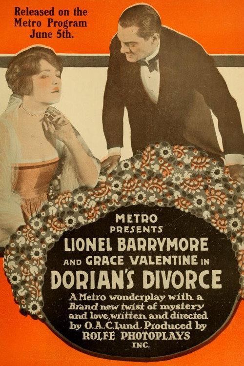 Dorian's Divorce 1916 official movie poster