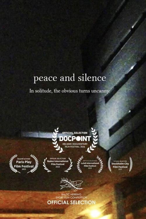 Peace and Silence 2023 official movie poster